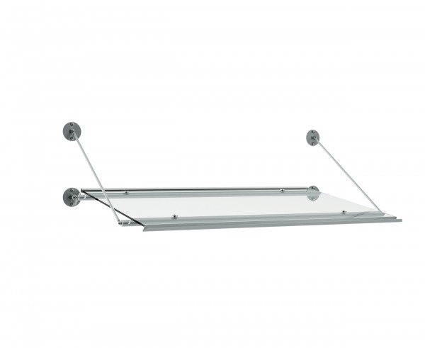 Edelstahl-Vordach IBIZA L-LIGHT